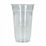 Getränkebecher geeicht 500ml rPET transparent Ø9,5cm